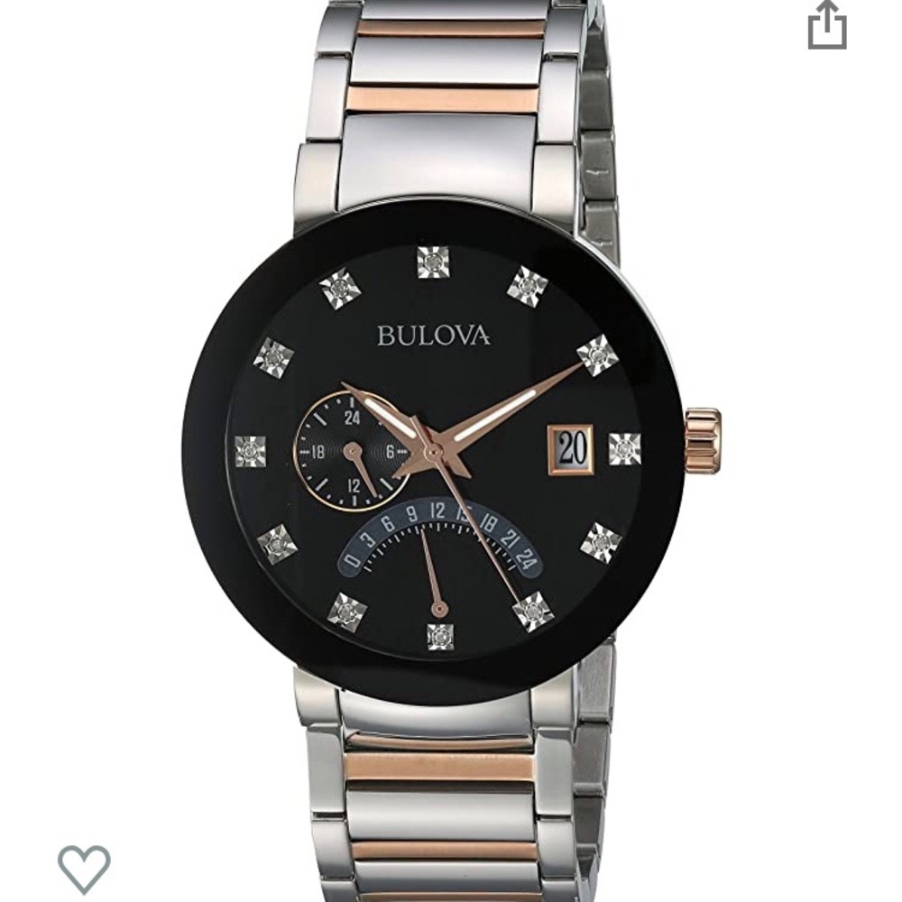 Bulova Men's Quartz Stainless Steel Dress Watch
